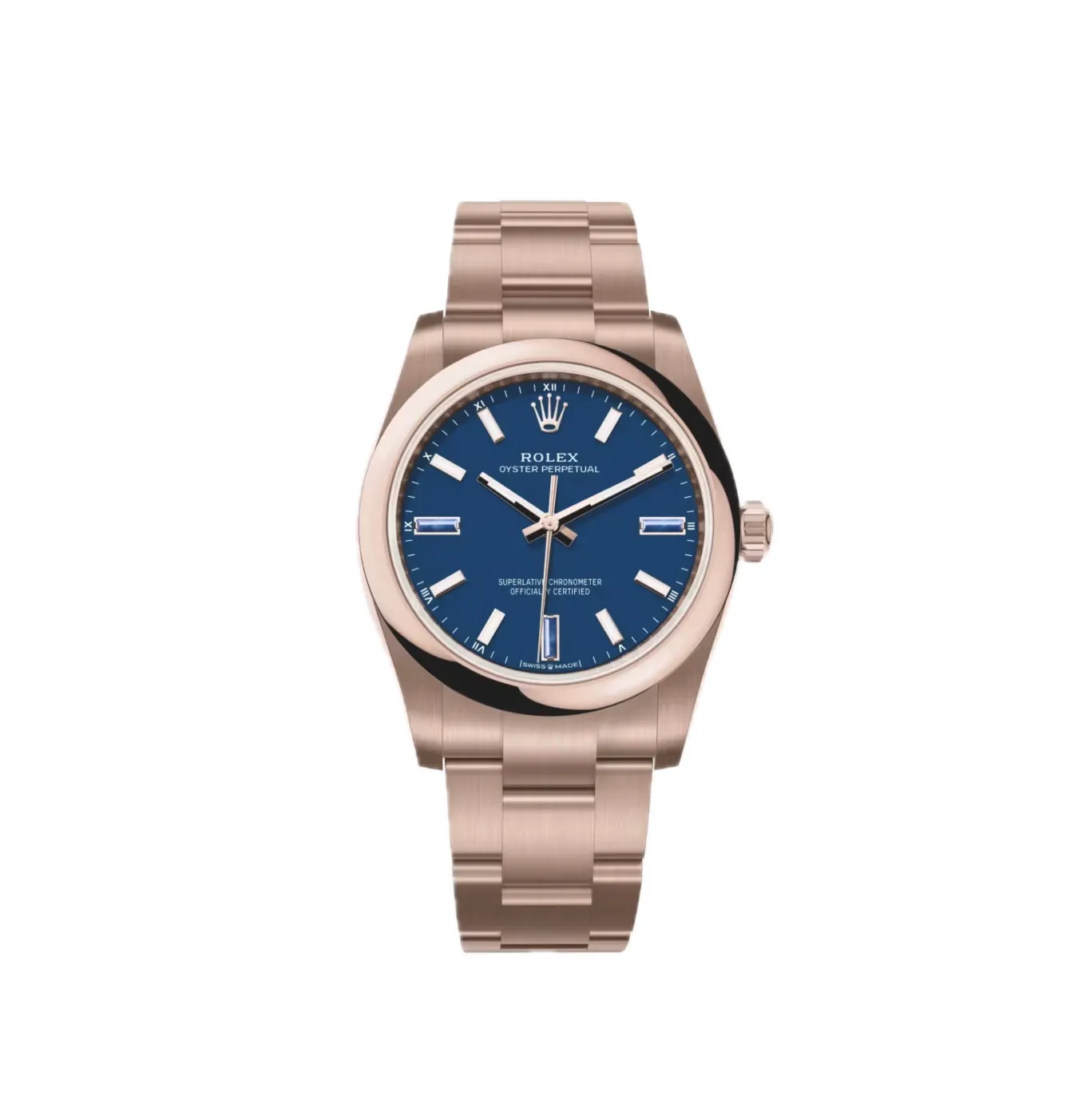 Oyster Perpetual Solid Gold 34mm Everose Gold (2026) Rolex Oyster Perpetual Solid Gold 34mm Everose Gold (2026) - Image 1