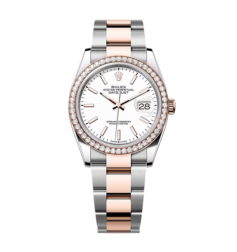 m126281rbr-0006 Rolex Datejust White Dial 126281RBR-0006 36 mm - Image 1