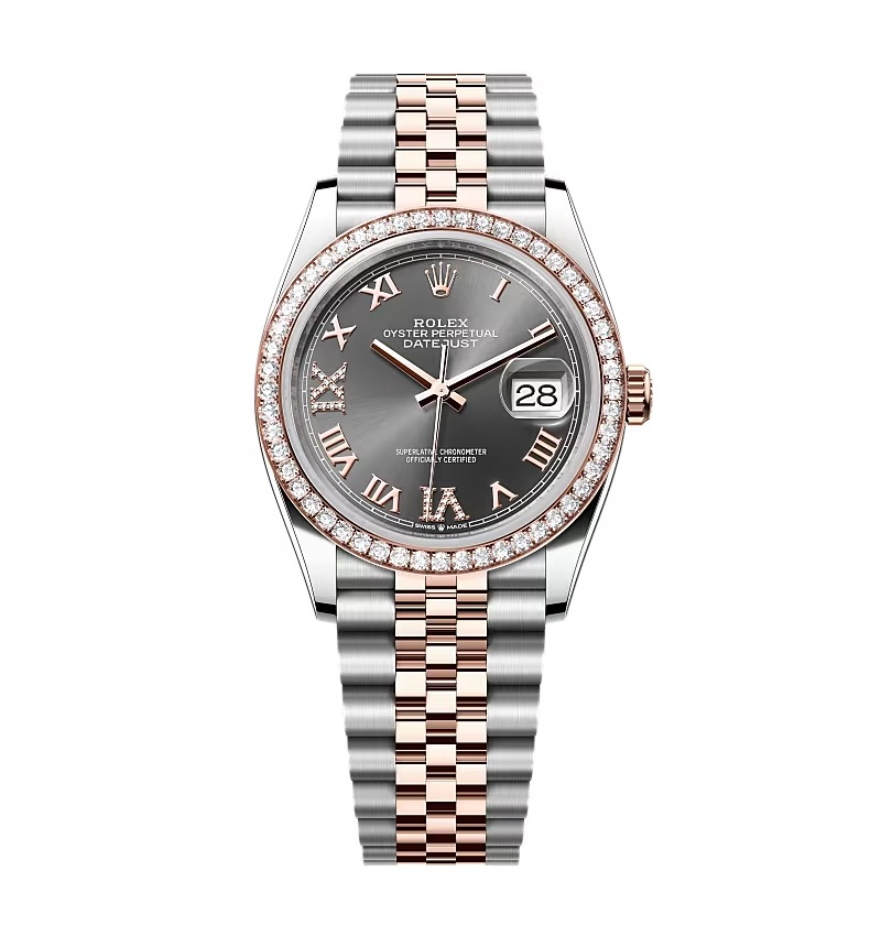 m126281rbr-0011 Rolex Datejust Slate Diamond Dial 126281RBR-0011 36 mm - Image 1
