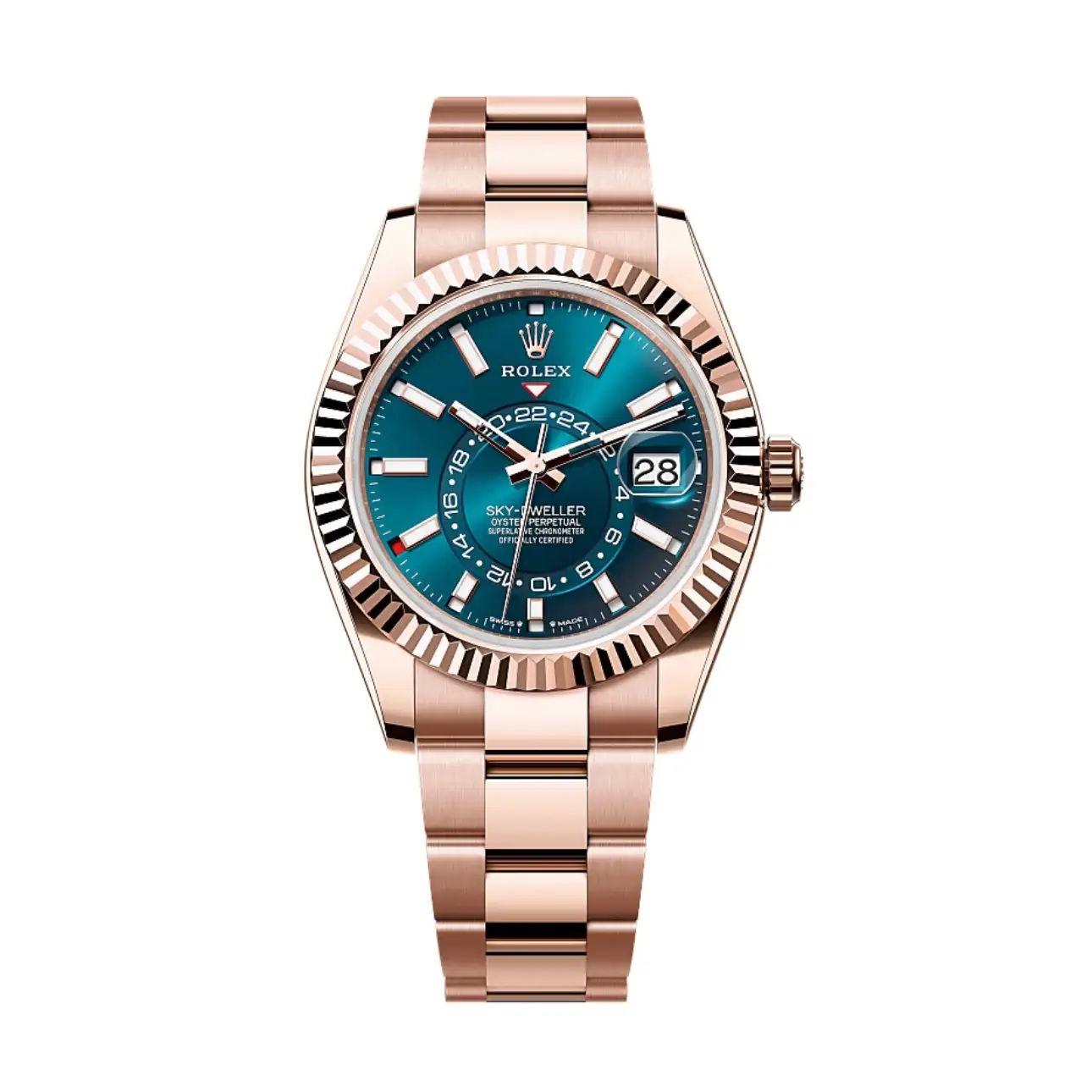 m336935-0001 Superclone Rolex Sky-Dweller Blue Dial 336935 (Oyster) - Image 1